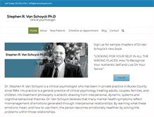 Tablet Screenshot of drvanschoyck.com